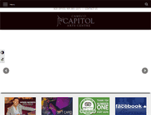 Tablet Screenshot of capitoltheatre.com